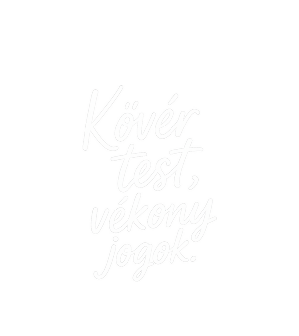  minta fehér pólón