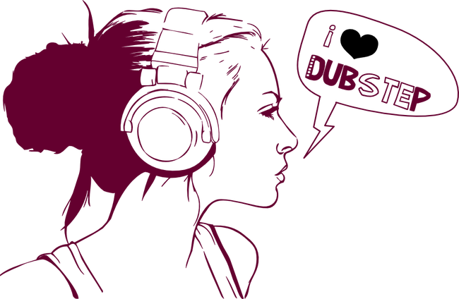 Dubstep lány