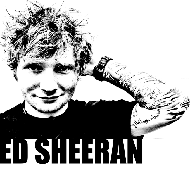 Ed Sheeran portré
