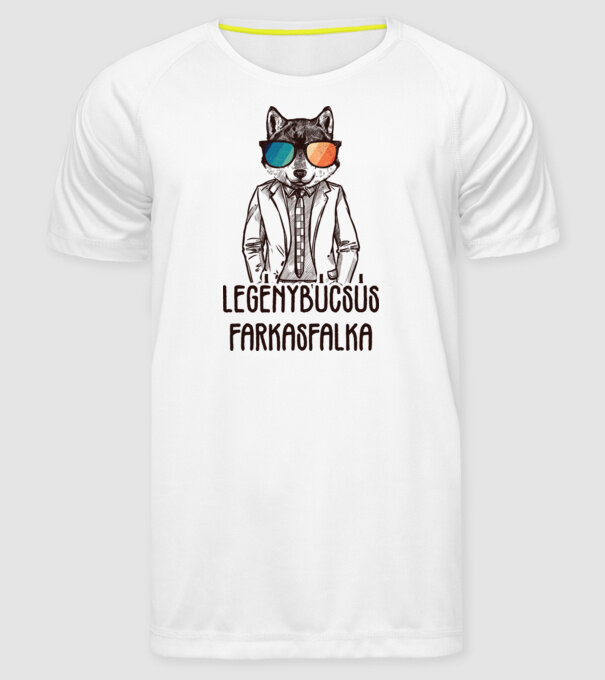  minta fehér pólón