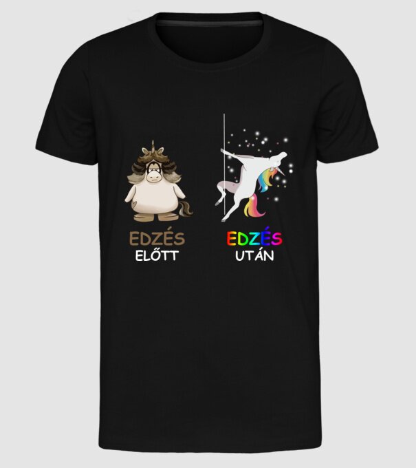 minta fekete pólón