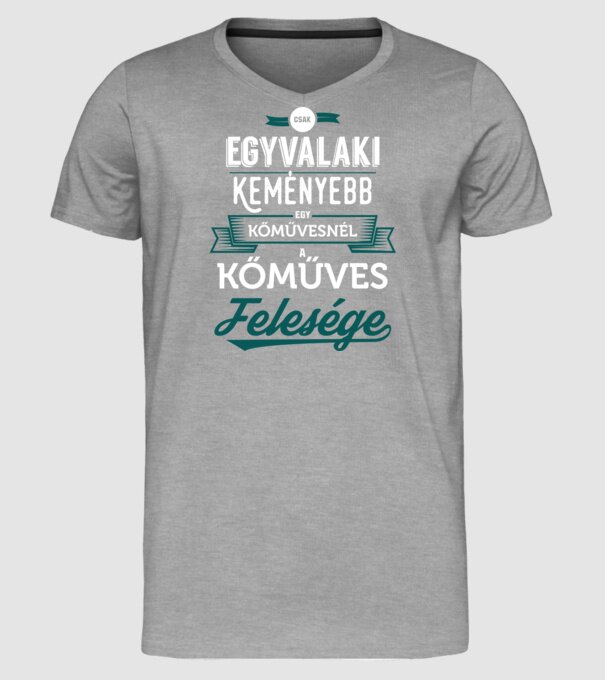  minta szürke pólón