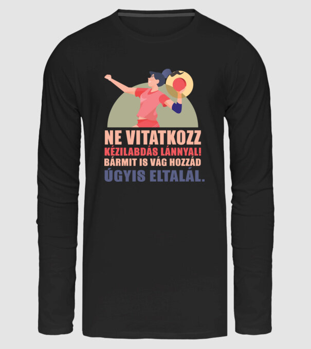  minta fekete pólón