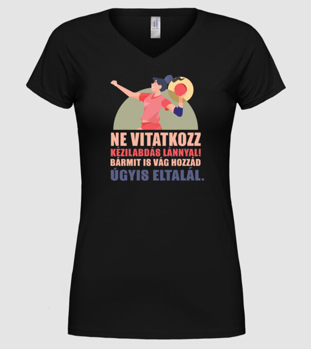  minta fekete pólón