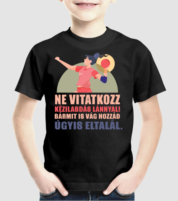 minta fekete pólón