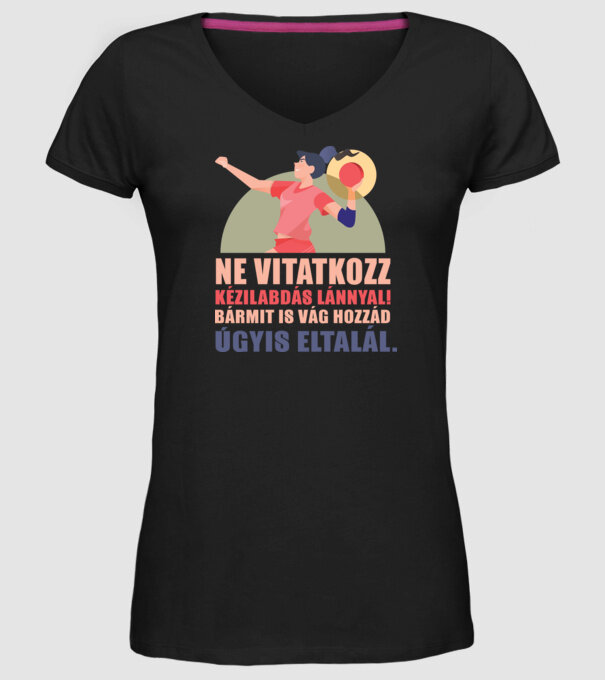  minta fekete pólón