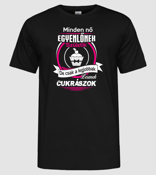  minta fekete pólón