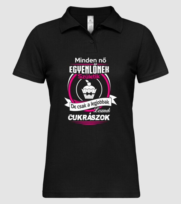  minta fekete pólón