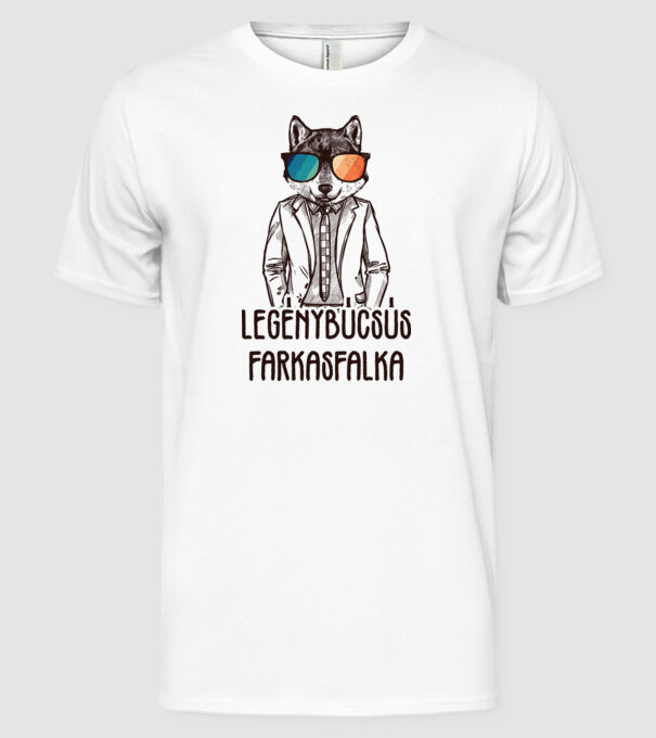  minta fehér pólón