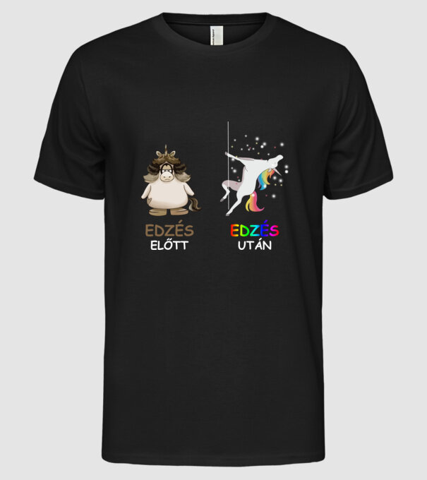  minta fekete pólón