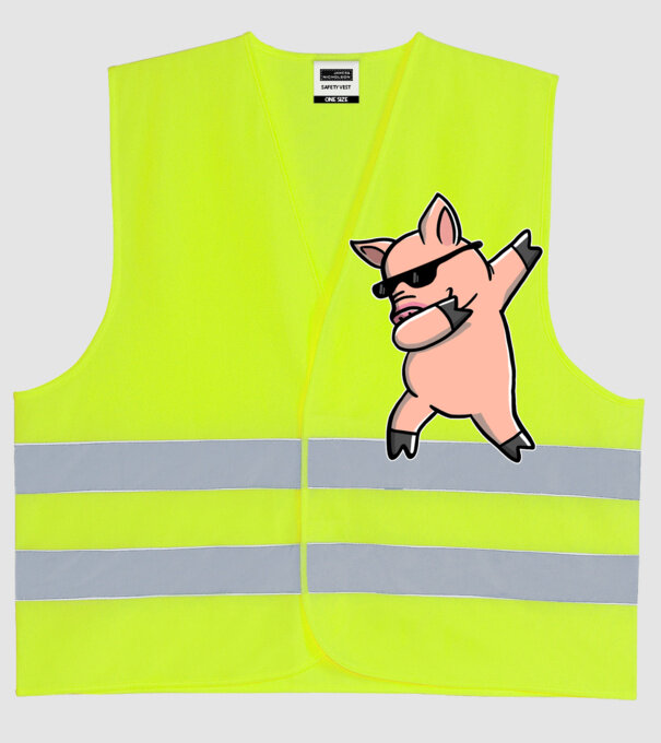  minta neonsárga pólón