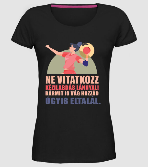  minta fekete pólón