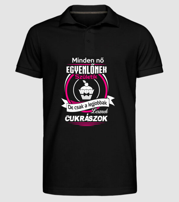  minta fekete pólón
