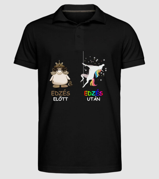  minta fekete pólón