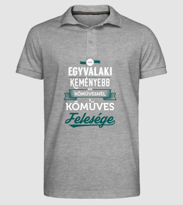  minta szürke pólón