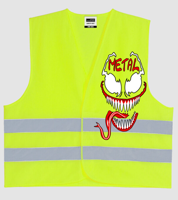  minta neonsárga pólón