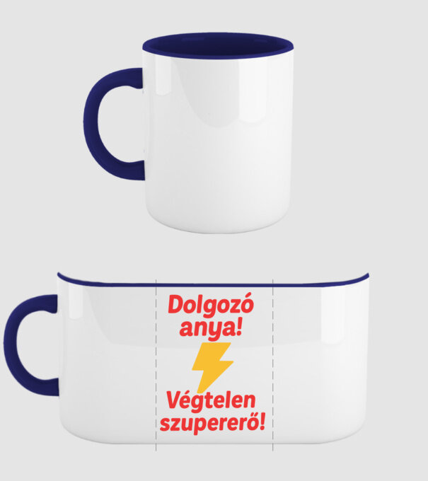  minta sötétkék pólón