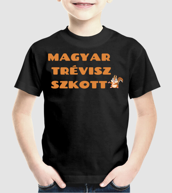 minta fekete pólón