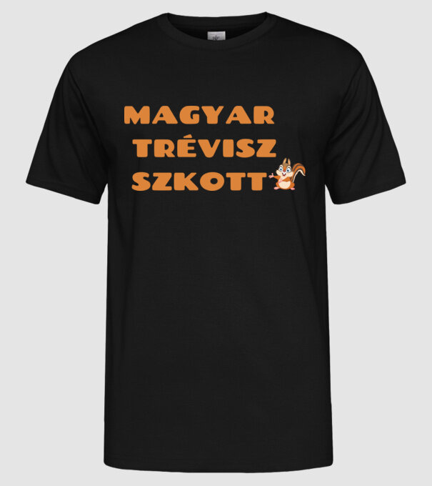  minta fekete pólón