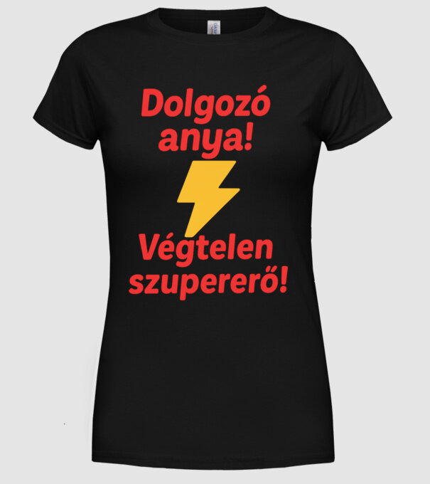  minta fekete pólón