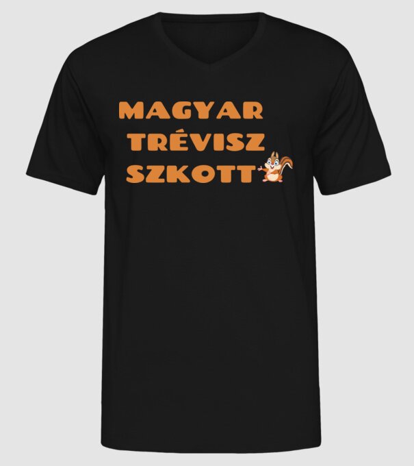  minta fekete pólón